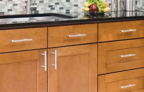 stainless steel pulls on oak cabinets|best knobs for oak cabinets.